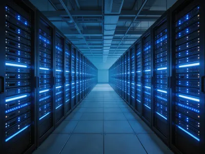 Data center server room