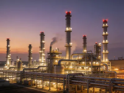 Oil, gas and petrochemical facility