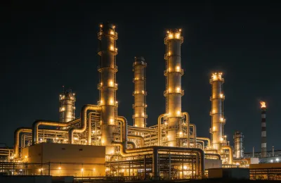 Oil and gas processing facility