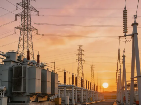 Energy sector electrical infrastructure