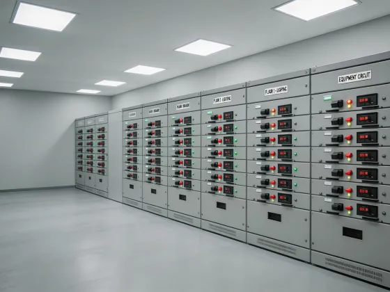 Commercial building electrical distribution